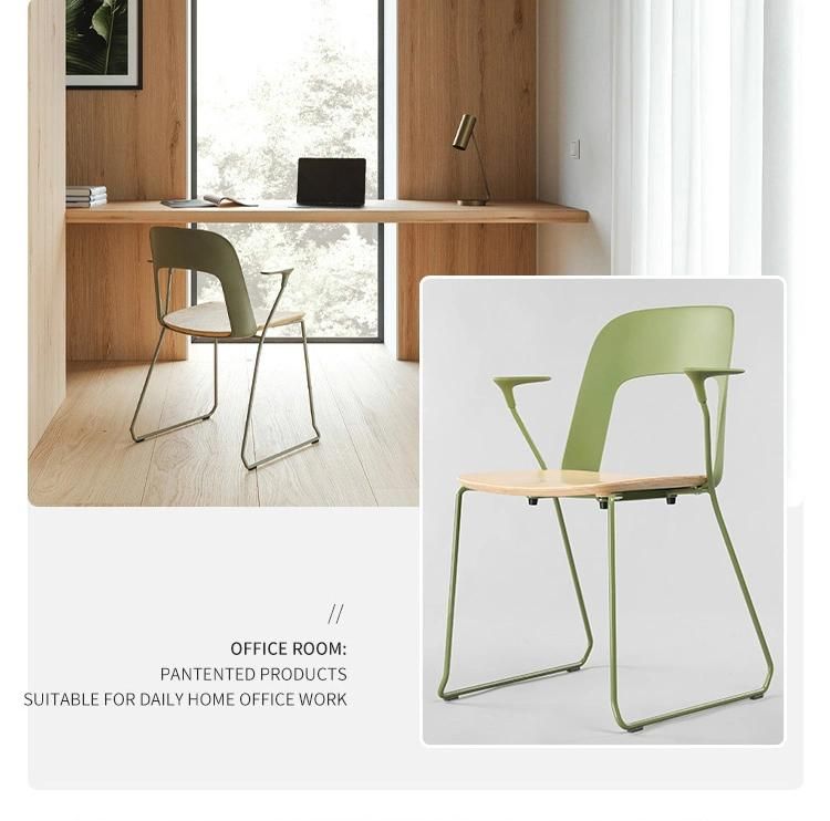 Cheap Modern Plastic Wood Restaurant Dining Chair