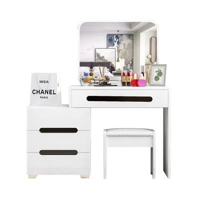 Dressing Table Bedroom Furniture Simple and Modern Paint Dressing Table Economical Retractable Dressing Table 0024