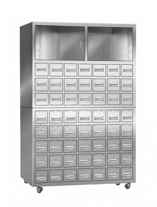Modern Design Stainless Steel Multi-Compartment Cabinet Durable Use Medicine Cabinet