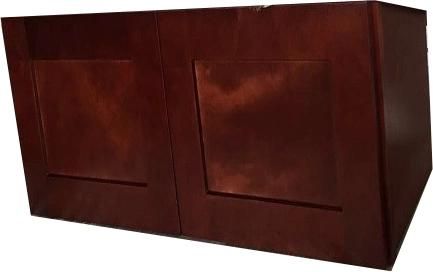 American Style Kitchen Cabinet Cherry Shaker W3012