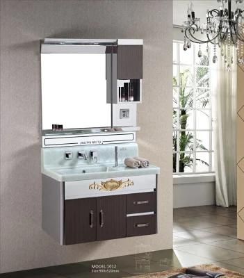 Wall Mounted Bathroom Cabinet Stainless Steel Vanity