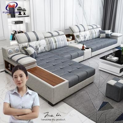15-Year Sofa Manufacturers Luxury Modern Technology Cloth Modular Living Room Sofas