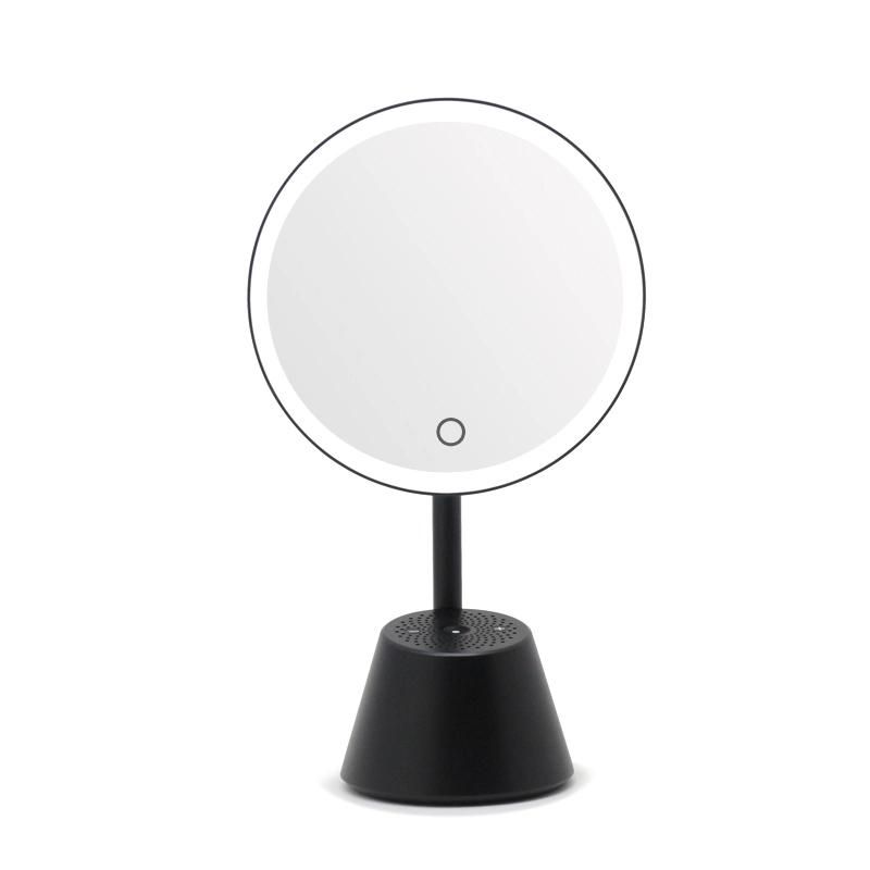 New Arrival Makeup Cosmetic LED Vanity Mirror with Bluetooth Speaker