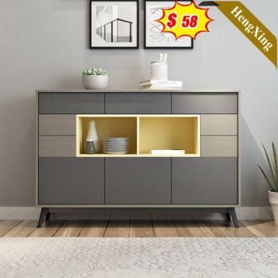 Modern Nordic Style Wooden Office Living Room Furniture Make in China Storage Drawers Cabinet