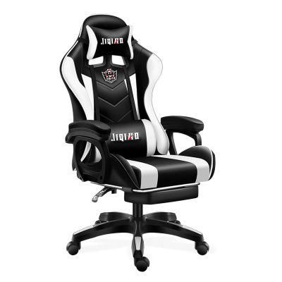 Hot Sale RGB Custom High Back Ergonomic Leather Silla Gamer Office PC Game Computer Racing Gaming Chair with Lights and Speakers