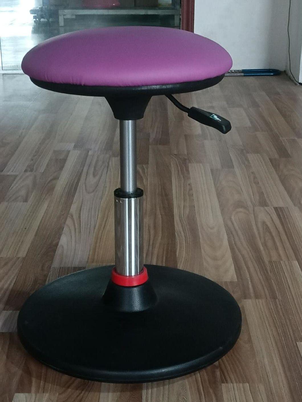 Kids Adjustable Wobble Stool Sit Stand Chair