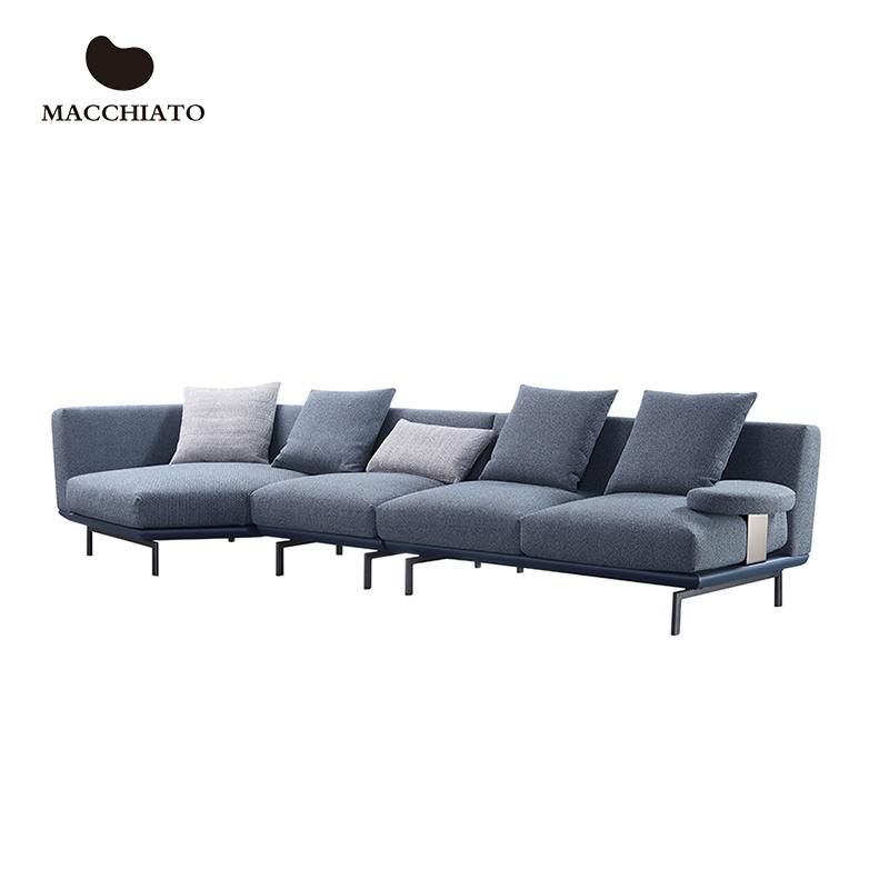 Living Room High End Furniture Modern Design Macchiato Brand Sectional Sofa