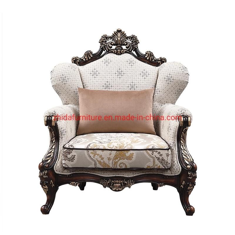 Antique Style Living Room Furniture Hotel Classic Carved Chair