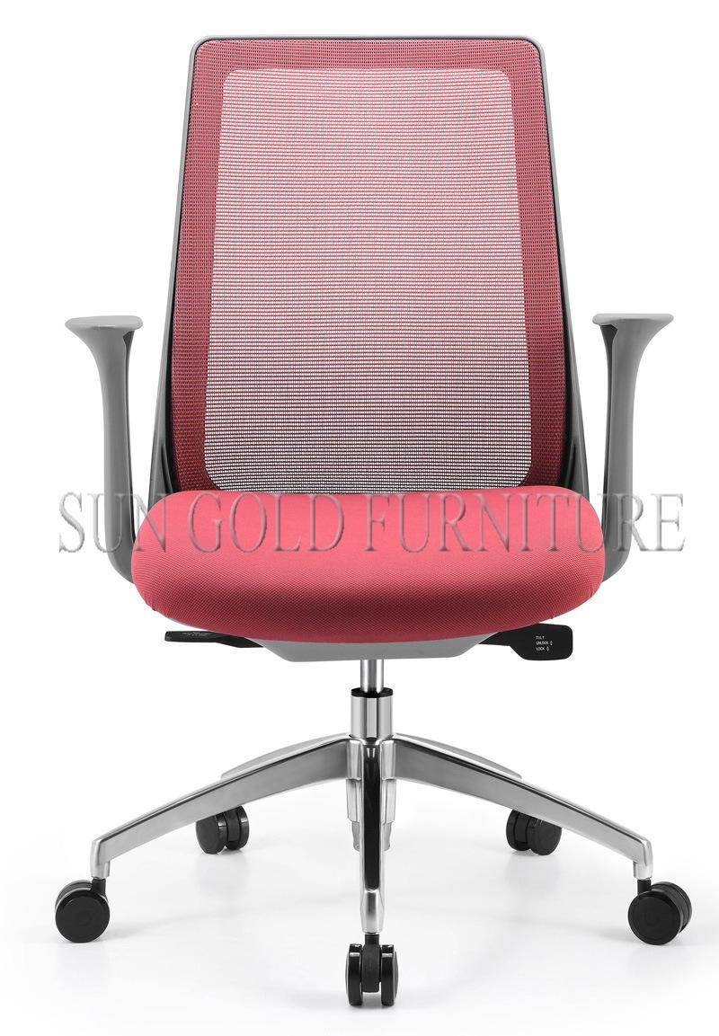 Hot Sale High Back Blue Fabric Office Task Swivel Chair (SZ-OCA2003)