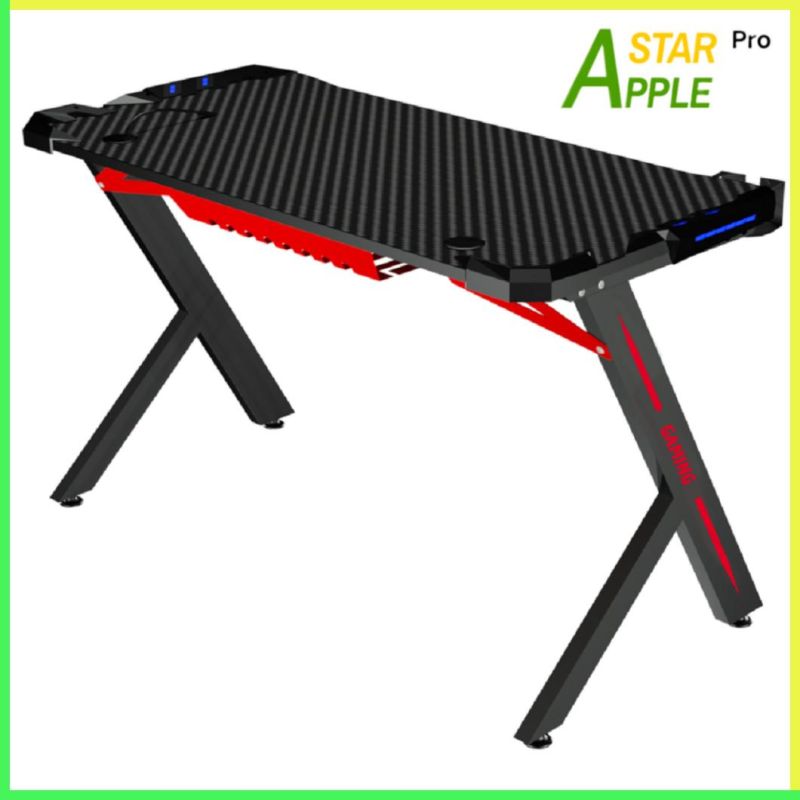 Modern Executive Reception Manicure Fold Glass Office Tables Foldable Small Center Folding Study Conference Gaming Desk Dining Computer Office Laptop Game Table