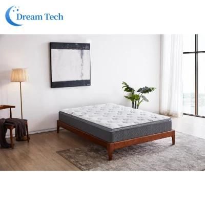 Factory Supply Modern Design Hotel &amp; Home Furniture Bed Use Vacuum Packing Pocket Spring Mattress Roll up Mattress in a Box (LZN1612)