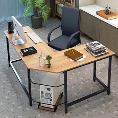 2022 The Most Popular Learning Modern Office Furniture Computer Desk L Table Panel, Panel Custom Color