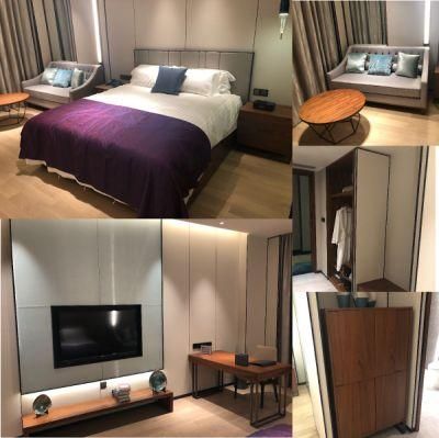 2019 New Design Luxury Modern King Size Hotel Bedroom Furniture (GLBS-90001)