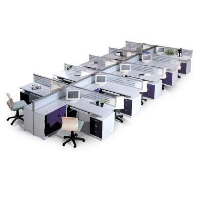 High Quality Melamine Office Workstation Partition for 10 Persons (SZ-WST642)