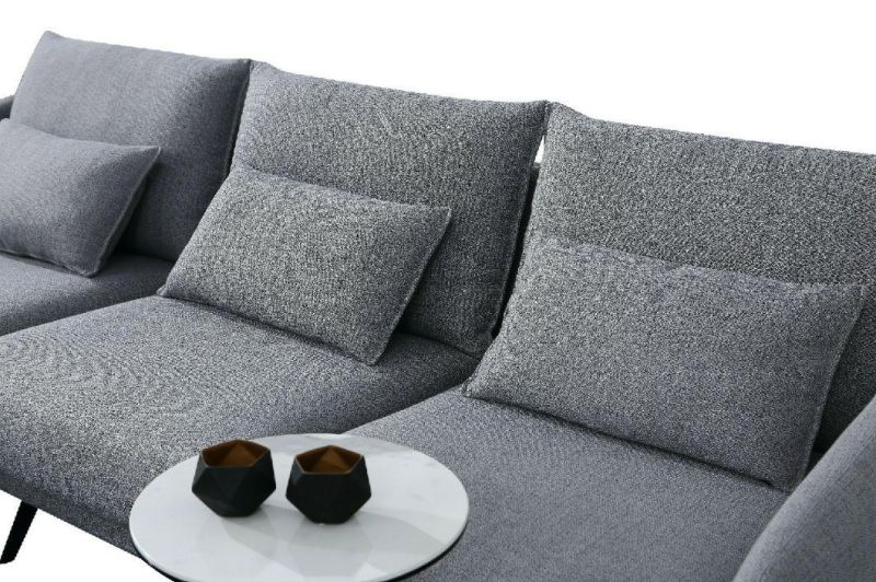 Chinese Furniture Livingroom Furniture Fabric Sofa Single Sofa for Villa GS9022