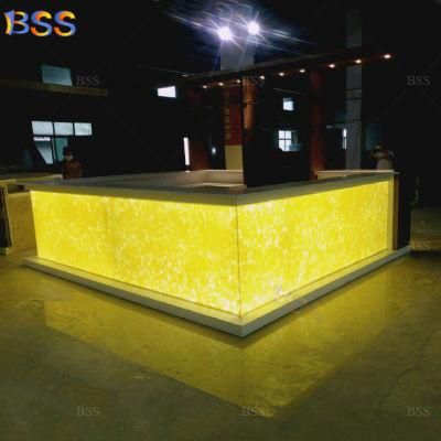 Club Bar Counter Design Luxury LED Bar Counter Design for Club