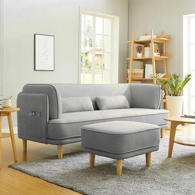 Modern Fabric Couch Living Room Sofa