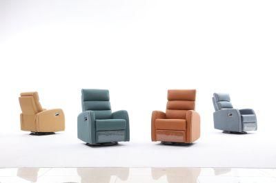 Wholesale Modern Functional Leather Recliner Leather Message Chair for Home Living Room Furniture