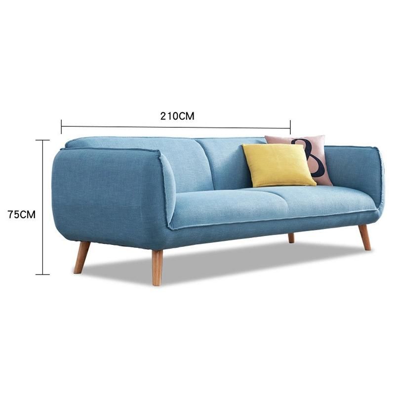 Hot Sale Chinese Modern Furniture Home Living Room Chesterfield Fabric Sofa