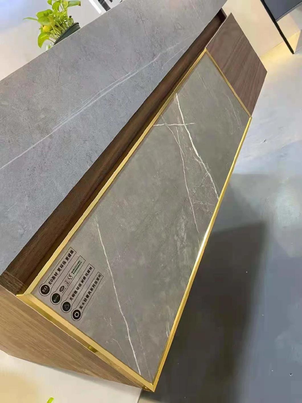 Wall Modern Solid Wood Melamine Hotel Bathroom Furniture with Antifogger