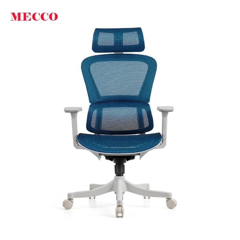 Home Adjustable Mesh Visitor Chair with 3D Armrest