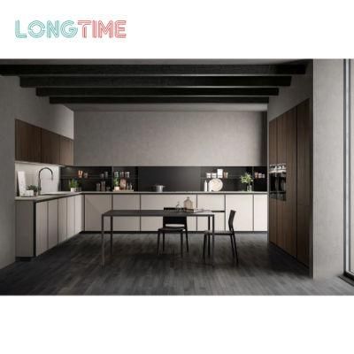 Factory High Quality Custom Modular Glossy Kitchen Cabinets Sale Price (KPE08)