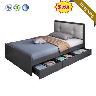 Washable Bedroom Furniture Customized Square Disassembly Modern Bed