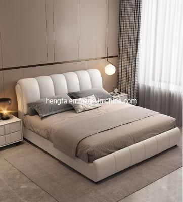 Modern Kids Bedroom Furniture Set Wooden Metal King Bed