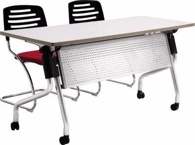 Office Trainingd University Classroom Aluminum Alloy Folding School Chair and Desk