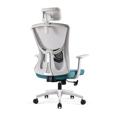 New Design Adjustable Armrest Executive Metal Frame Office Chair