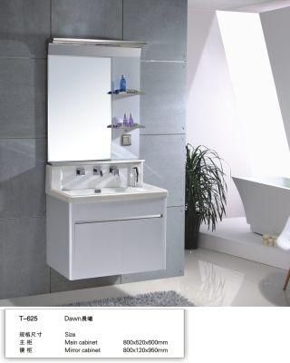 201 Stainless Steel Small Size 60cm Economic Hotel Bathroom Furniture