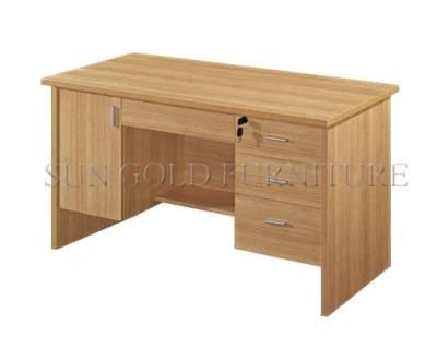 Simple Office Table Gaming Computer Desk with Cabinet Drawer (SZ-CDT029)