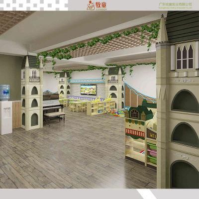 Nursery School Furniture Daycare Children Center Solid Wood Kindergarten