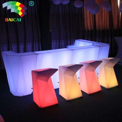 LED Furniture/LED Table/LED Illuminated Furniture Bar Table/LED Party Furniture