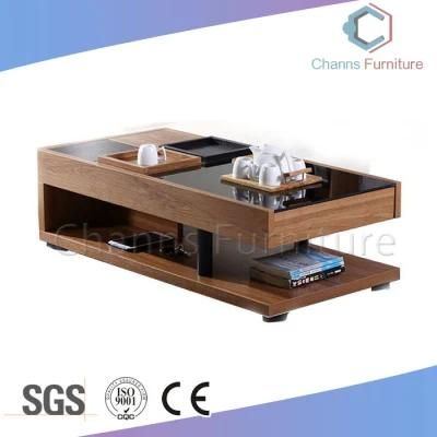 Popular Wooden Coffee Desk Office Furniture (CAS-CF1819)