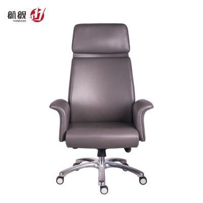 Luxury Big Size Leather High Back Boss Swivel Computer Office Furniture