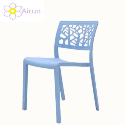 Cheap Blue Grey White Designer Outdoor Used Restaurant Cafe Bistro Dining Room Plastic Chairs