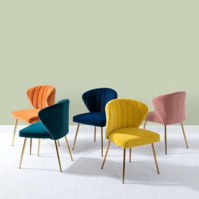 Modern Design of New Design Hot Sale Velvet Dining Chair