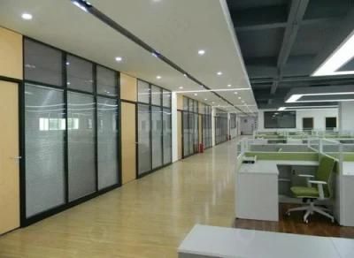 Original Factory Glass Partition Top Design Office Partition Aluminium Glass Partition Profile for Construction