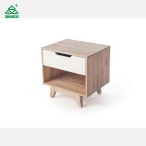 Wooden 2 Drawer Bed Room Nightstands/Bedside Table in Solid Wood