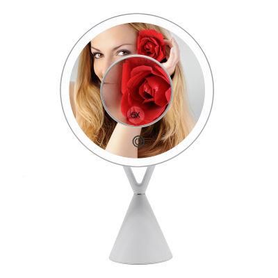 Round Cosmetic LED Vanity Magnifying Makeup Mirror