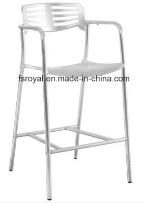 Good Quality Aluminium Toledo Bar Chairs/ Bar Stools Outdoor Restaurant Dining Furniture