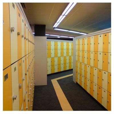 Modern Waterproof Gym Sauna Room Compact HPL Locker