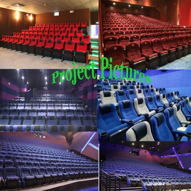 Modern Luxury Cupholder Rocker Cinema Seat Movie Theater Chair