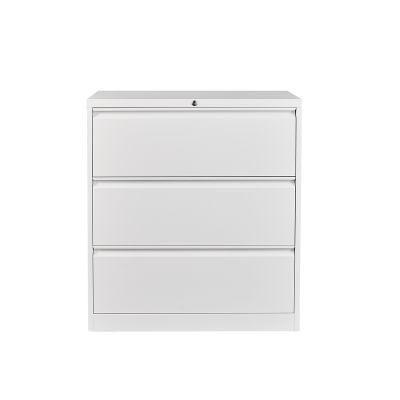 Modern Office 3 Drawer Metal Lateral File Cabinet