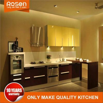 China High Quality Wood Veneer MDF Kitchen Cabinets Furniture