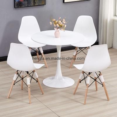Modern Office Furniture Meeting Round Marble Coffee Bar Table