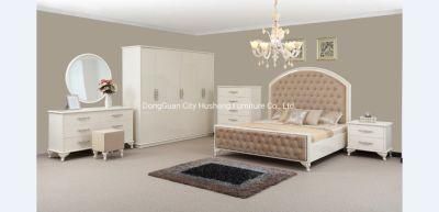 Elegant Bedroom Furniture with Wood Furnishing Set