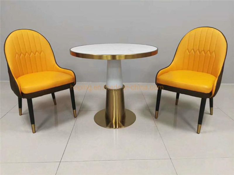 Dining Room Furniture Dining Table Set Dining Furniture Restaurant Furniture Low Price Wedding Furniture Stainless Steel Chair with Oval Back Dining Chairs