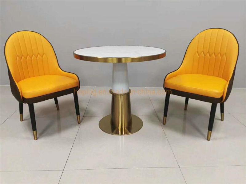 Dining Room Furniture Dining Table Set Dining Furniture Restaurant Furniture Low Price Wedding Furniture Stainless Steel Chair with Oval Back Dining Chairs